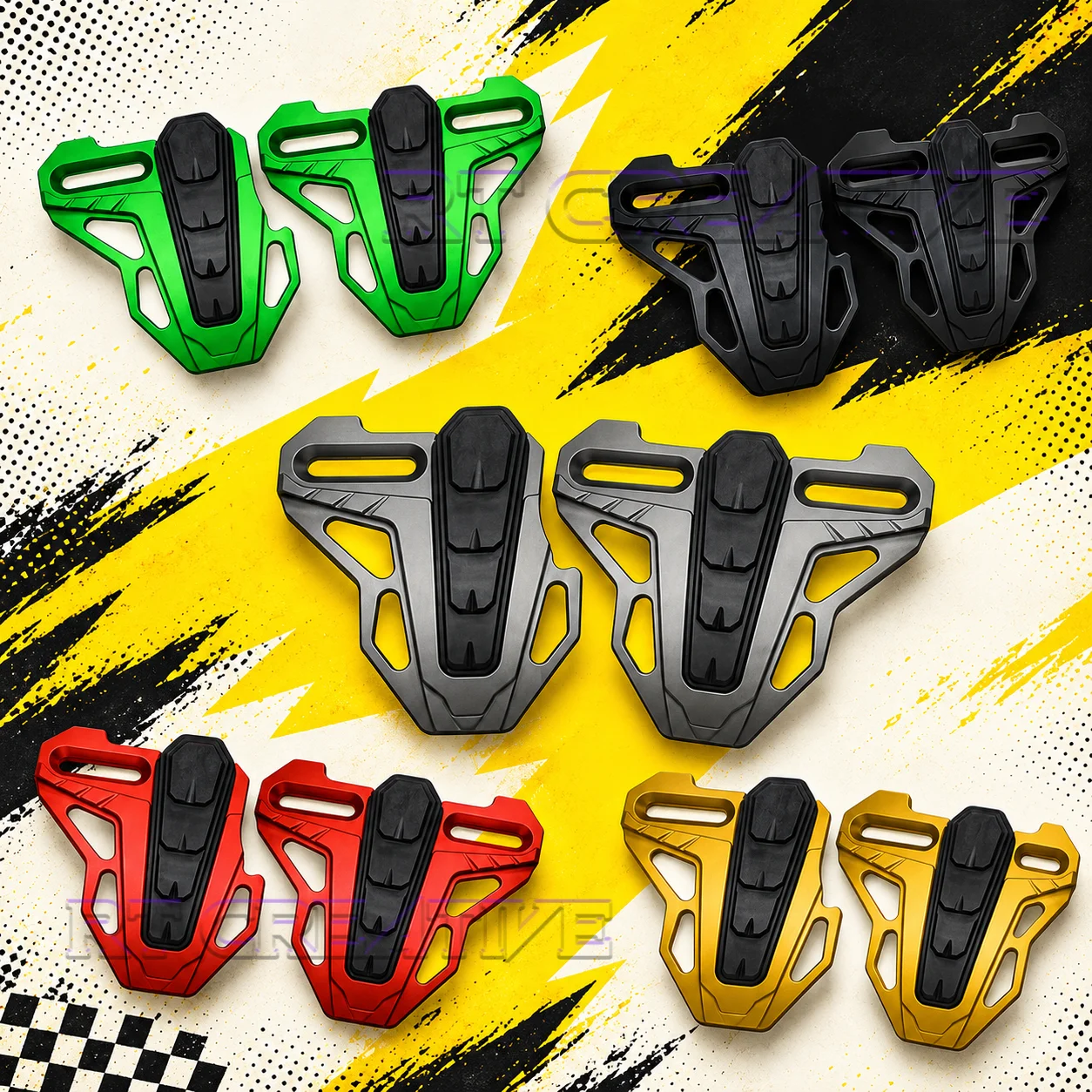 Aluminum Alloy Brake Caliper Guard Front Wheel Protector Accessories ZONTES 703F Motorcycle