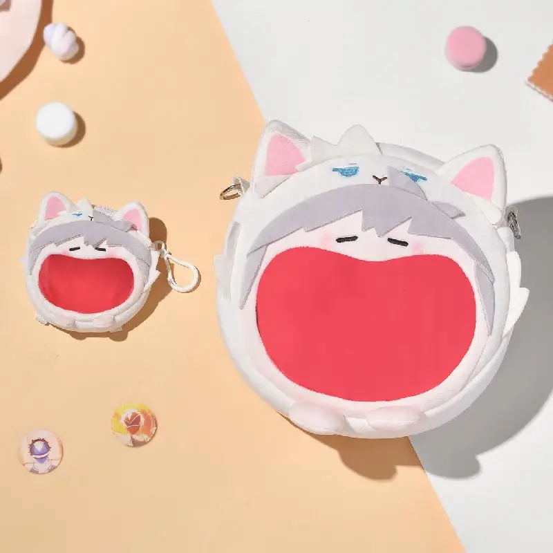 جديد حقيقي رابط انقر أنيمي UWA سلسلة لعبة الطرفية سعيد على ظهره حقيبة الألم الصغيرة تشنغ شياوشي لوكاس تأثيري ملحق الهدايا