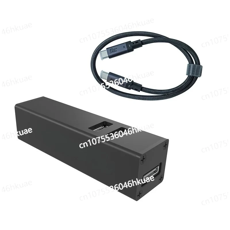 3/4 USB4 Adapter, Laptop External Graphics Card Expansion Base, Oculink Interface, JHL6340 Chip