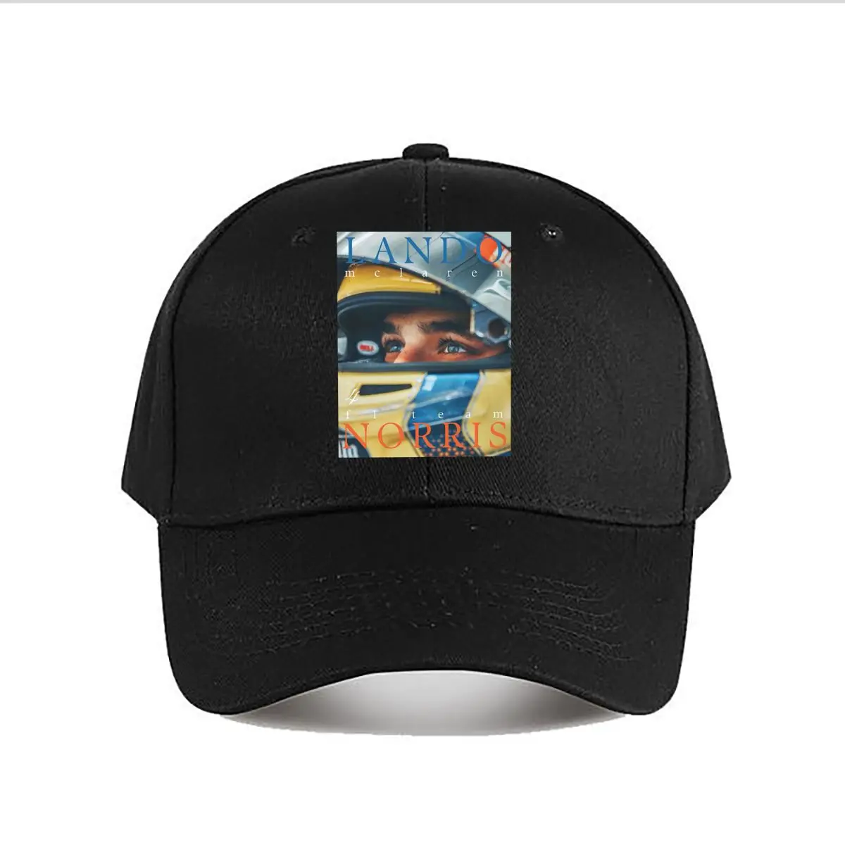 Lando Norris Racing Theme Art Tribute Baseball Cap