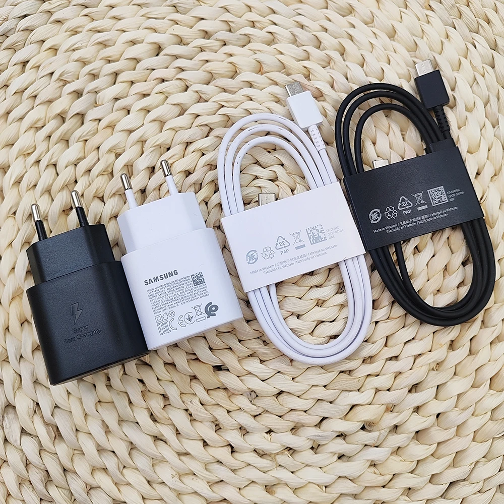 SAMSUNG F06 5G 25W Super Fast Charger PD Usb Type C Adapter Cargador For Samsung Galaxy A16 A36 5G S25 S25Plus S25Ultra ZFold 6 - náhled 2