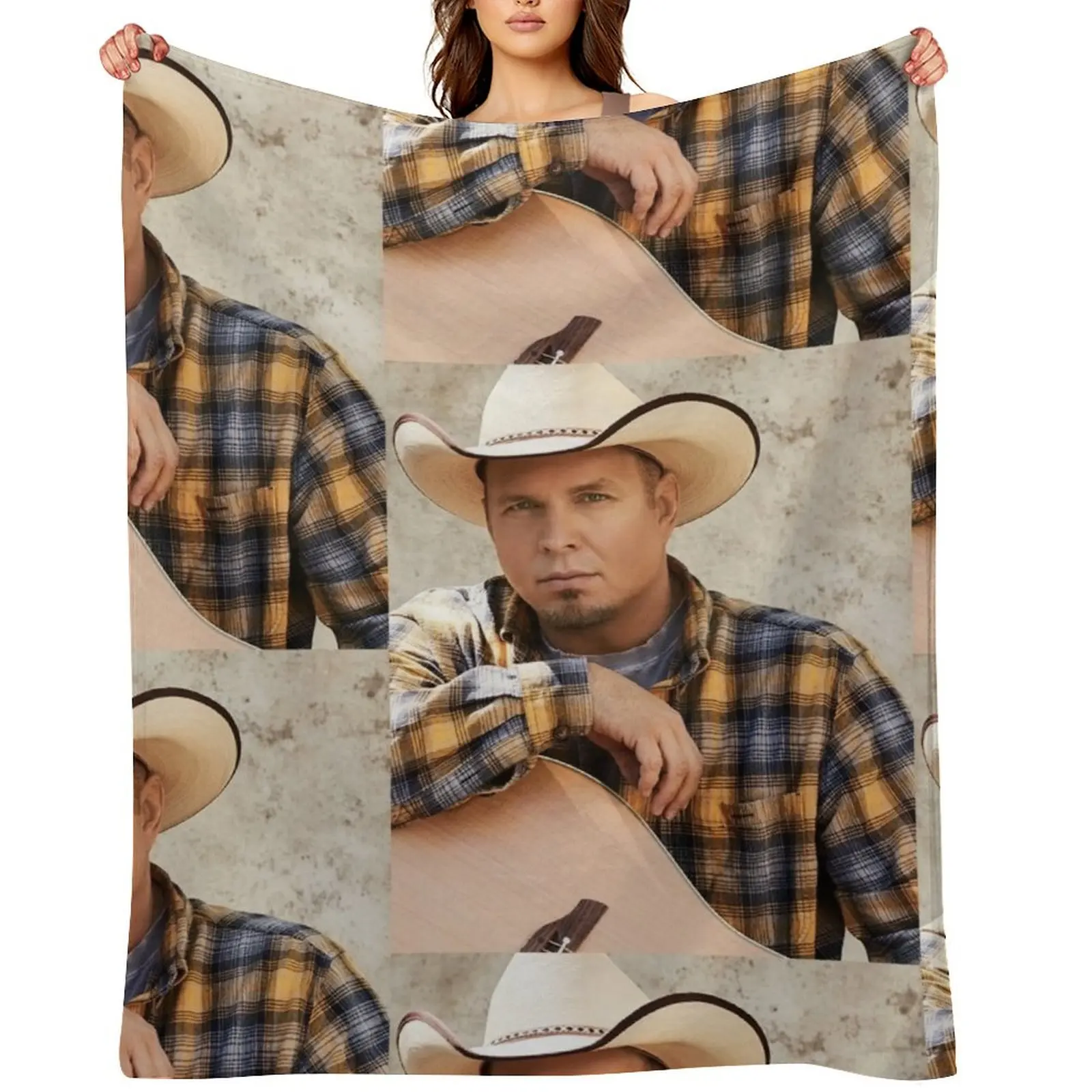 

Garth Brooks stadium tour mur8 2019 kel Throw Blanket Custom Decorative Beds Luxury Thicken Blankets