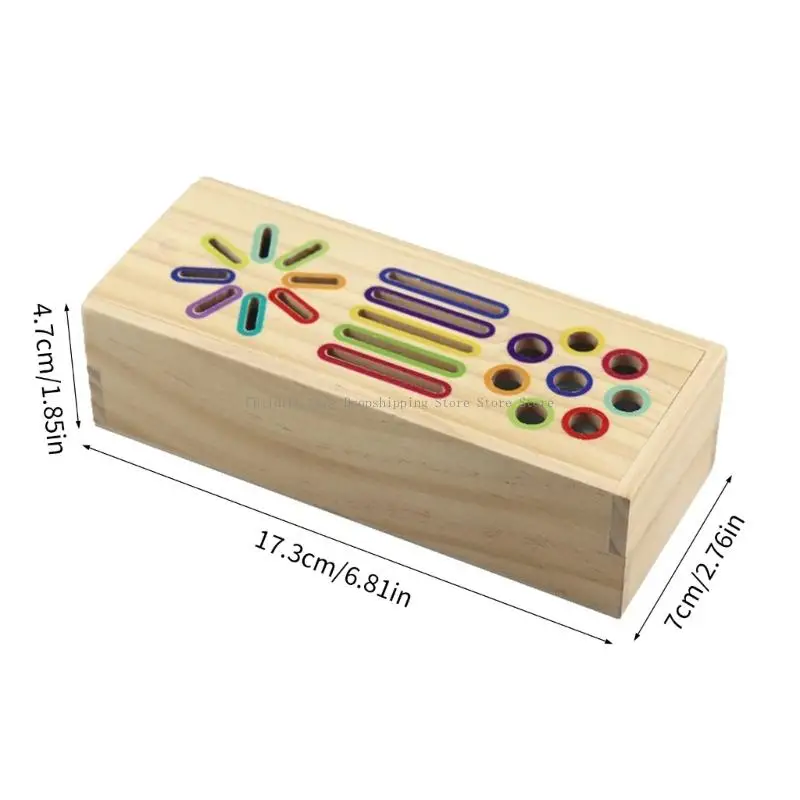 Edukacyjna zabawka do sortowania dla dzieci do dopasowywania kształtów i kolorów w celu rozwijania koordynacji Stymulacja