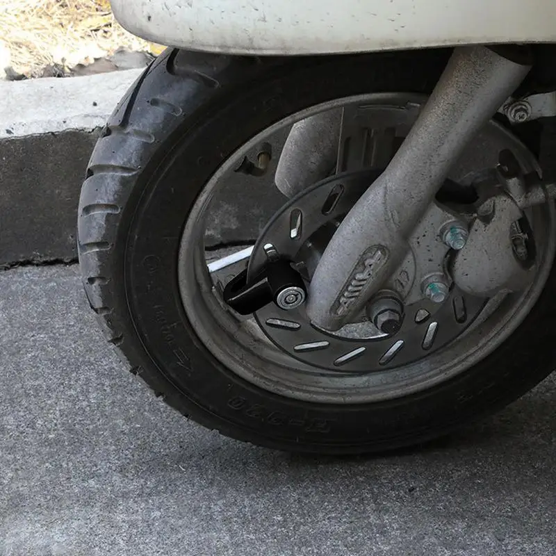 Serrure de roue de moto RapDuty, serrure de scooter électrique, serrure de roue de scooter, serrure de frein à disque de petits vélos, antivol de moto