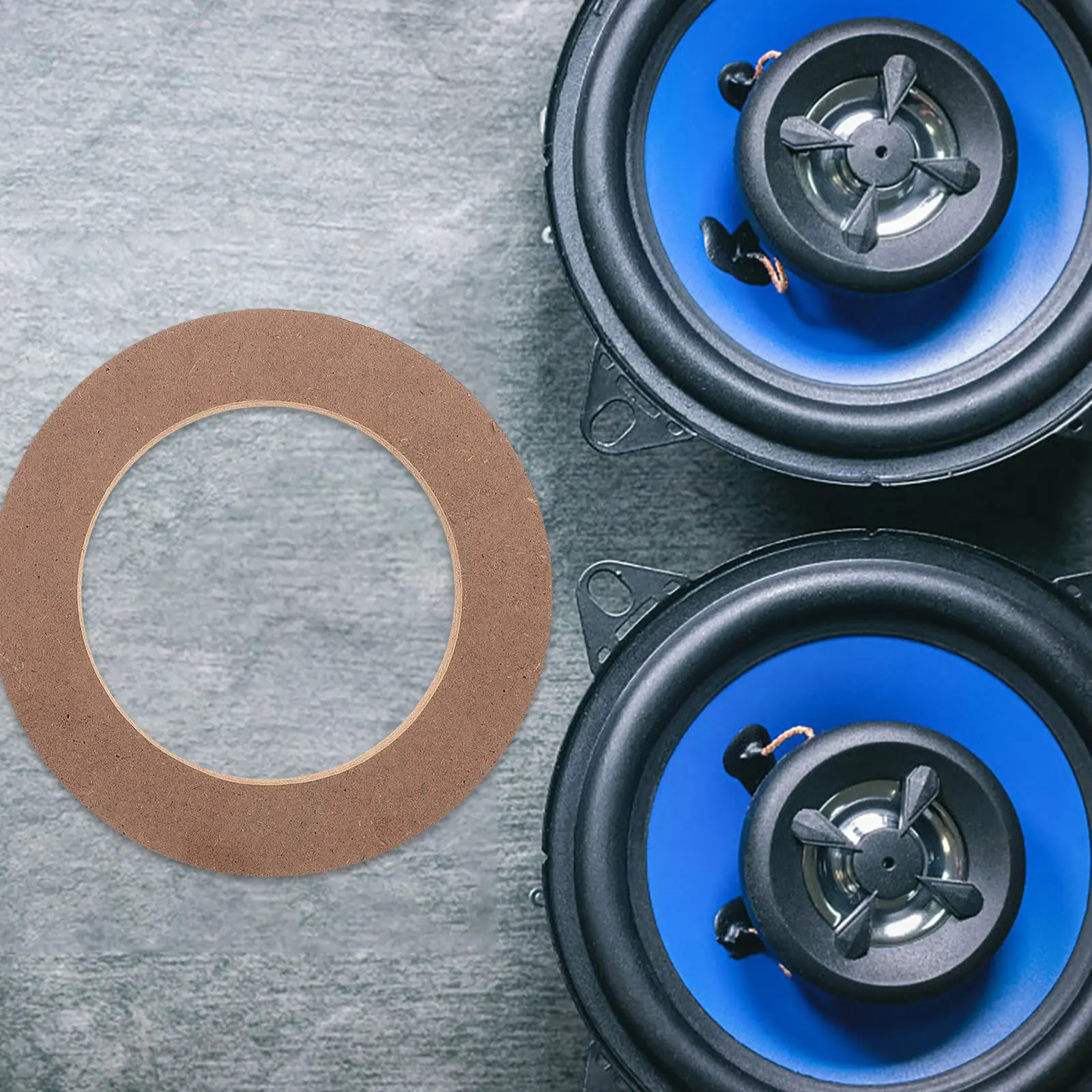 Stackable Speaker Extension Ring Gasket for Car Audio System Universal Fit Prevents Vibration Improves Fidelity Automotive