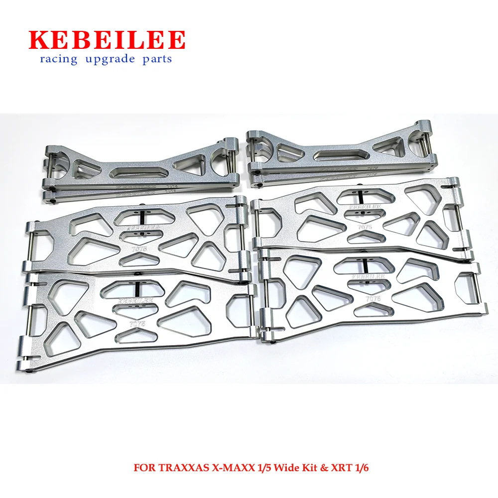 

KEBEILEE CNC 7075Aluminum upgrade Arms kit For TRAXXAS X-MAXX 1/5 Wide Arms kit