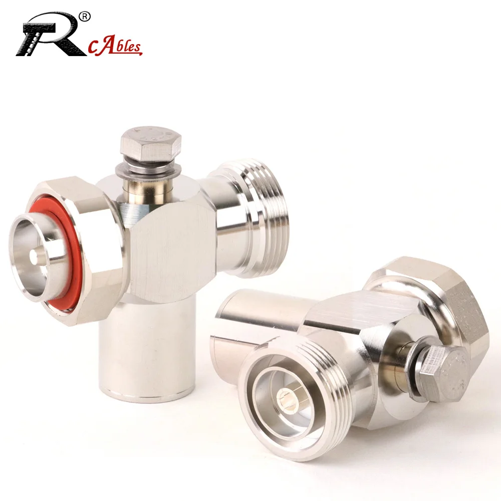 RF Coaxial Lightning Arrester Surge DIN-JK1/4 Wavelength L29JK Protector Connector Cat5e/6/6A High Frequency Outdoor Use