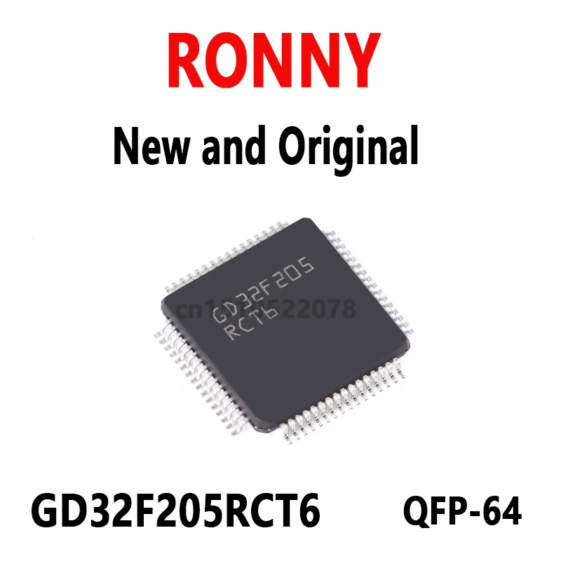 1PCS NewandOriginal LQFP-64 GD32F205RGT6 GD32F205RCT6