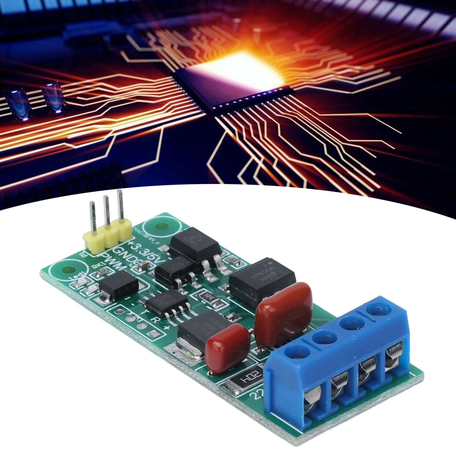 PWM لوحة التحكم وحدة تحكم الجهد ، رقاقة واحدة الحواسيب الصغيرة ، وحدة التحكم في الطاقة ، AC220V ، YYAC- 3S