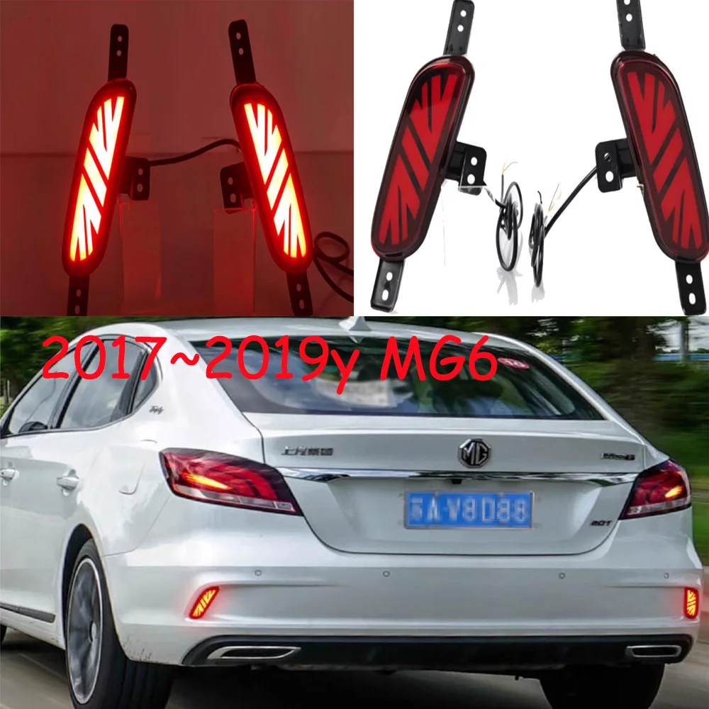 

car bumper tail light for MG6 taillight LED Reflector 2017~2019y car accessories Taillamp auto mg6 fog lamp