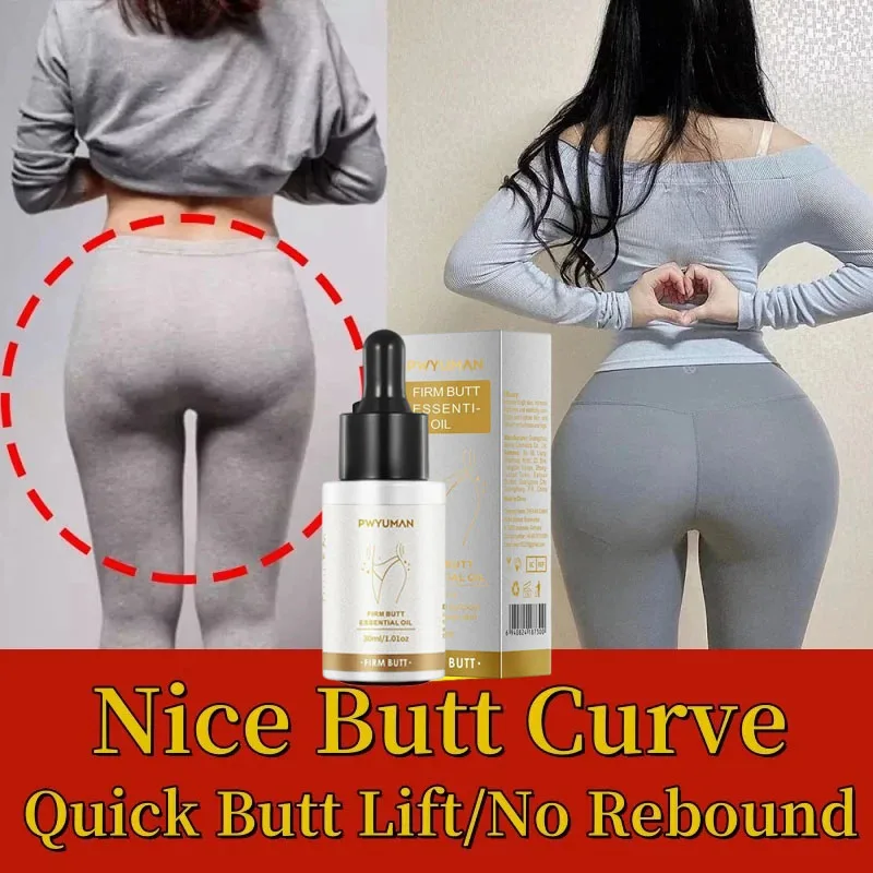 

Buttock Enhancement Essential Oil Butt Breast Lift Up Firm Plump Big Ass Fast Growth Tighten Shaping Sexy Body Care For Women