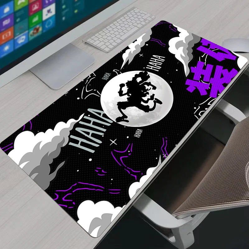 Tappetini per mouse da gioco Gamer Home Computer HD Mousepad XXL One Piece Brook Tappeto per tastiera Tappetini per mouse da ufficio antiscivolo per LOL