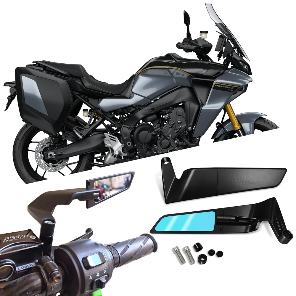 

For Tracer 9 Tracer9 GT motorcycle accessories rearview mirror wind wing side rear view reversing