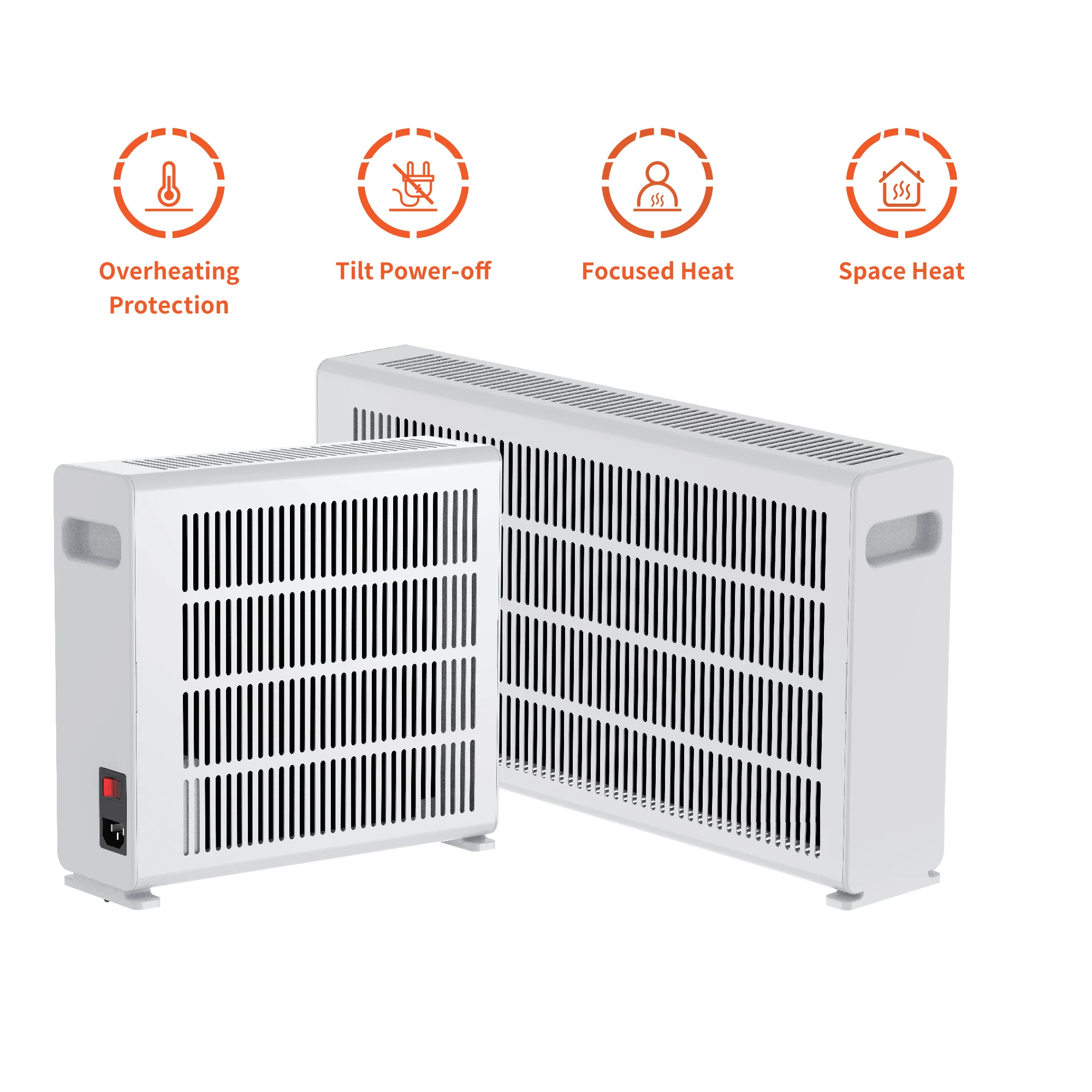 혁신적인 얇은 필름 난방 기술, 방수 고효율, 실내용 스마트 원적외선 전기 히터