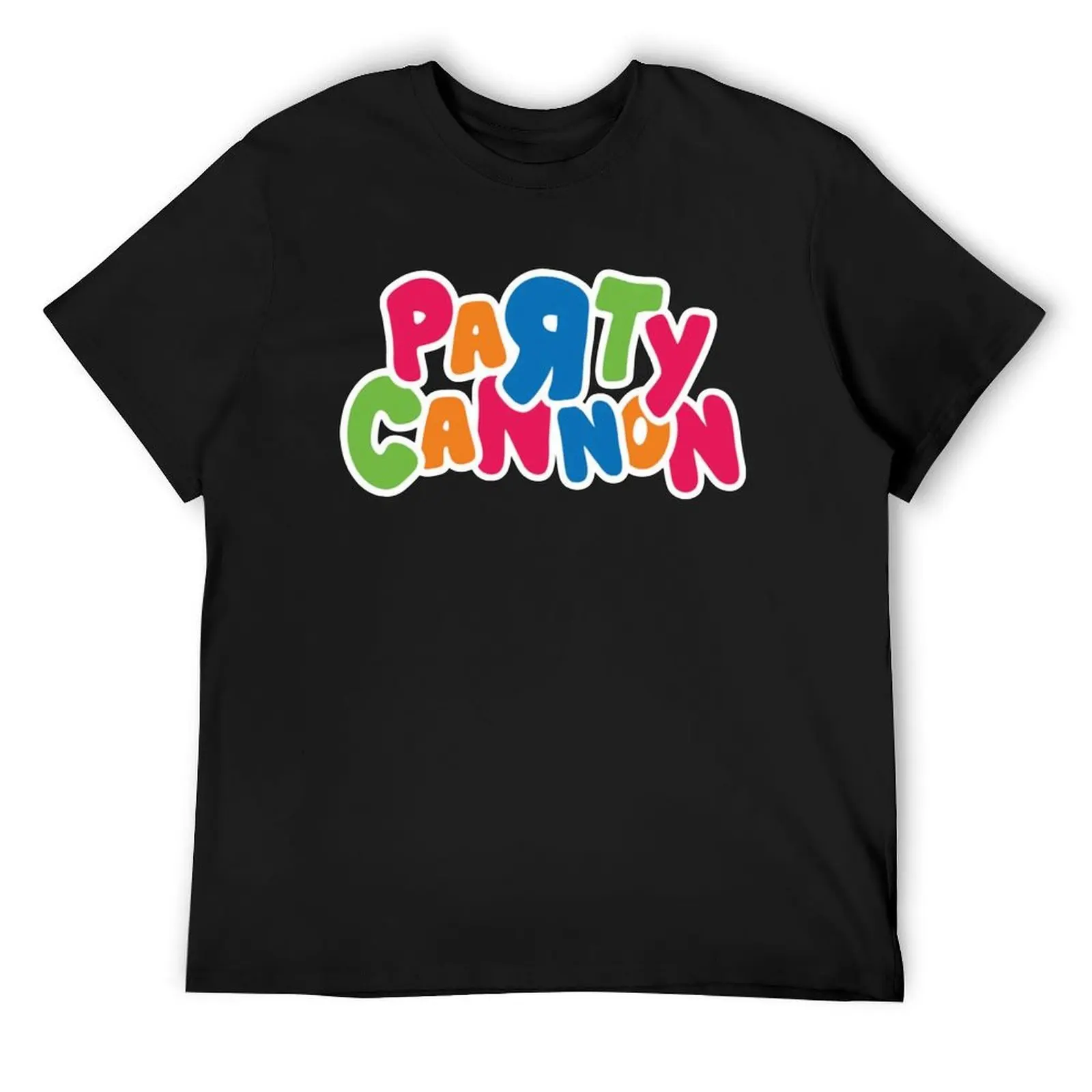 

PARTY CANNON T-Shirt summer top oversized t shirt customs design your own luxury clothes men