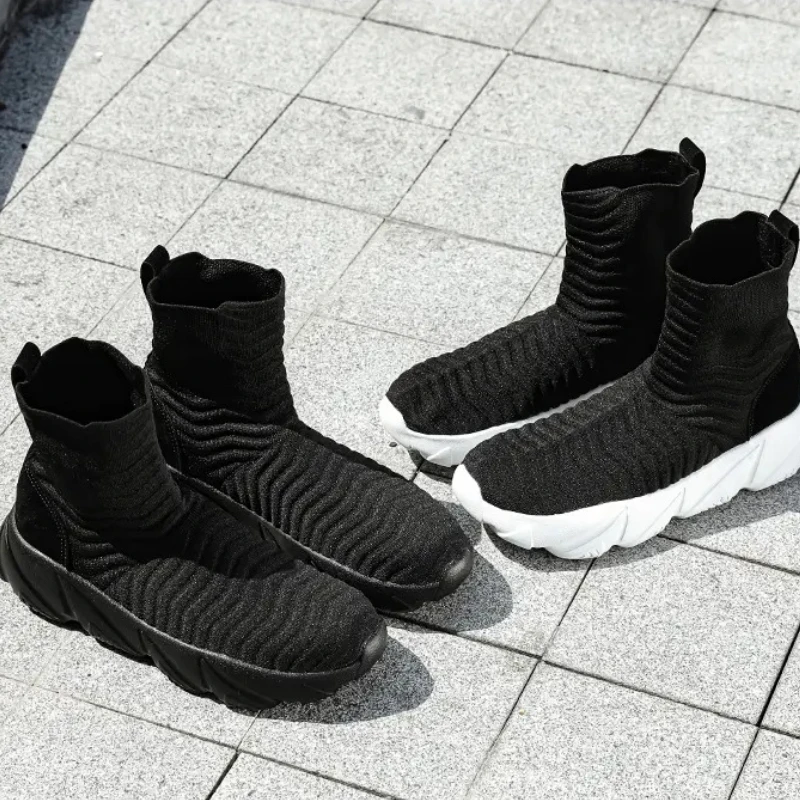 

Мужская повседневная обувь, легкие кроссовки-носки, дышащая уличная прогулочная обувь, мужская удобная сезонная обувь, Zapatillas Hombre