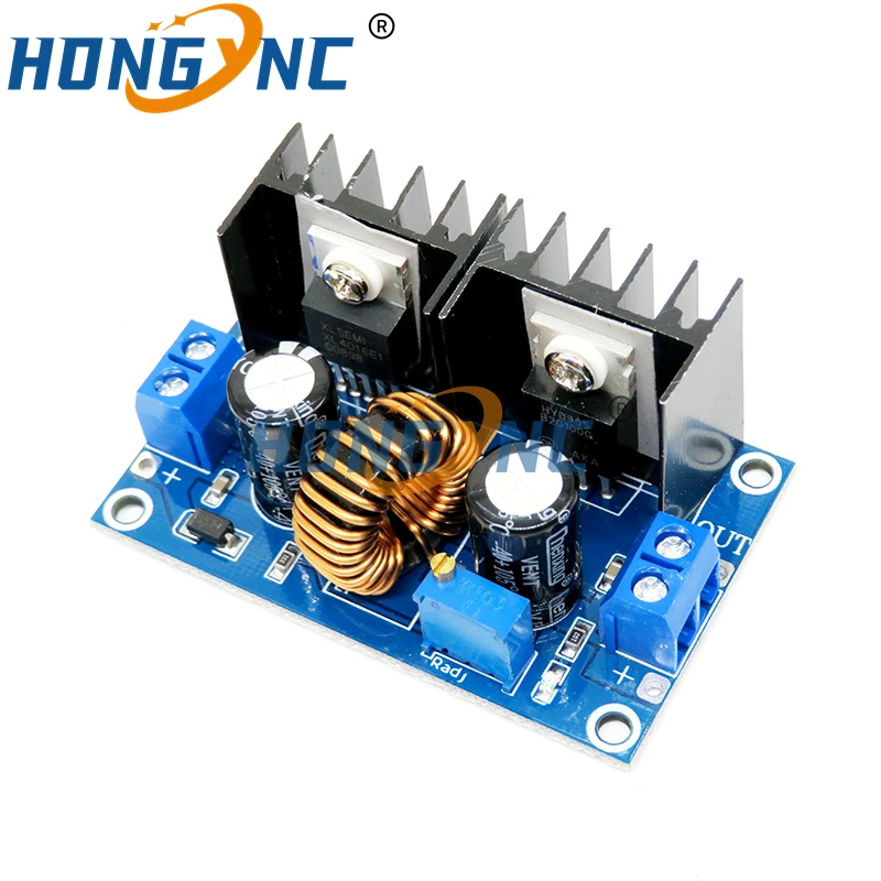 XL4016E1 XL4016 High Power DC Voltage Regulator DC-DC XH-M401 M404 Stetp-down Buck Module with Maximum 8A Tire Voltage Regulator