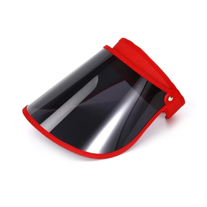 Портативный черный пустой цилиндр, прозрачная регулируемая кепка для женщин, солнцезащитная шляпа, летняя шляпа от солнца, велосипедная походная кепка с козырьком