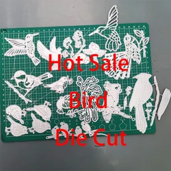 Hot Sale Bird Scrapbooking Die Cut Embossing DIY Decorative Blade Punch Stencils Crafts Metal Cutting Dies 2024 New Arrivals