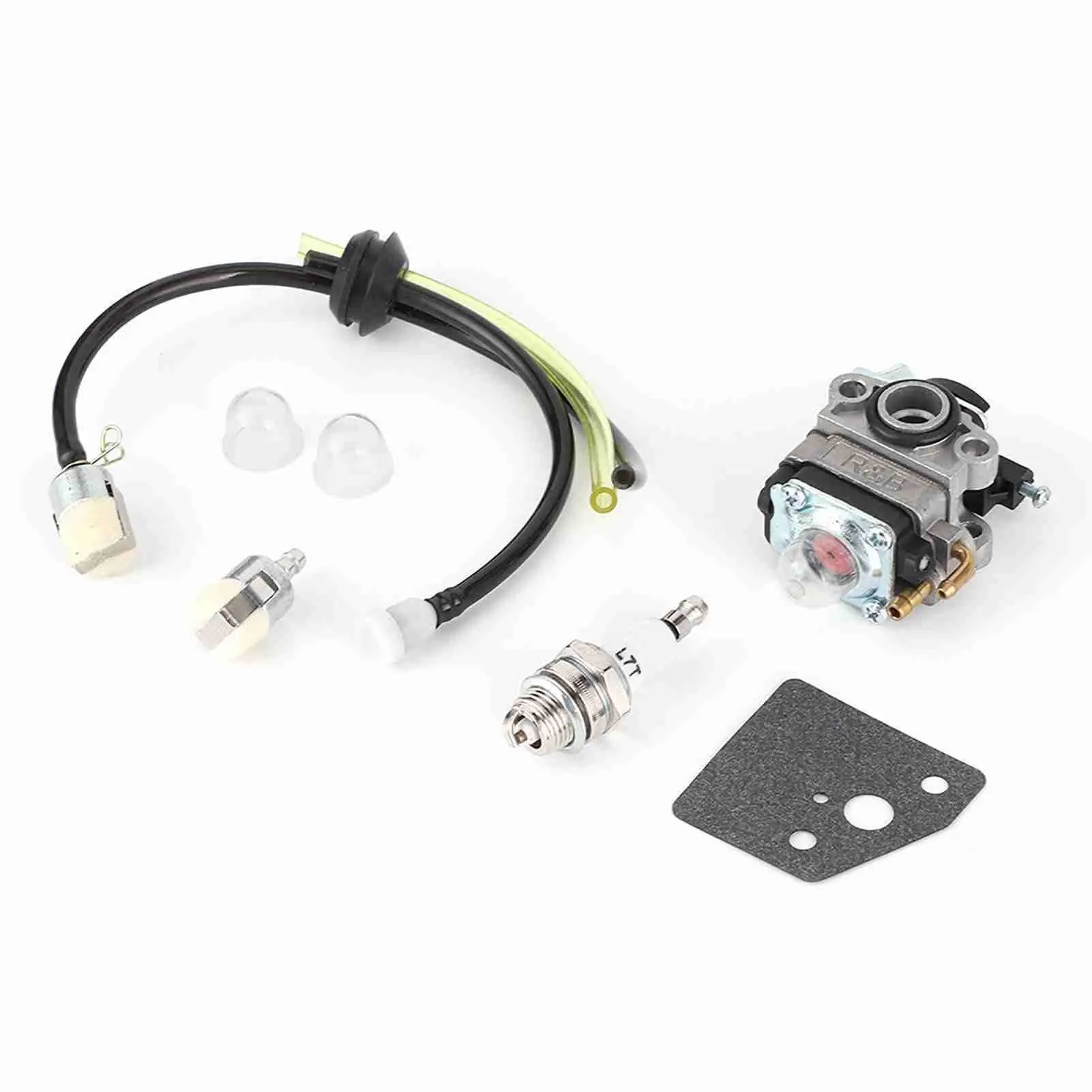 Carburetor  Line Kit Replacement for gx31 GX22 FG100 Tiller Small Engine Accessory
