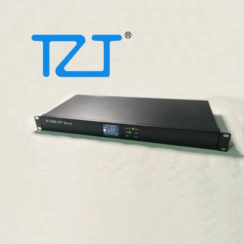

TZT YK-3000H NTP Server Network Time Server(1/2/3/4 Network Ports + 10-meter Portable Antenna w/ Lightning Protection)