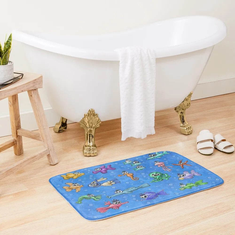 

Fantasy Fishes Bath Mat Baths Bathroom Sets Of Bathroom Accessories Mat