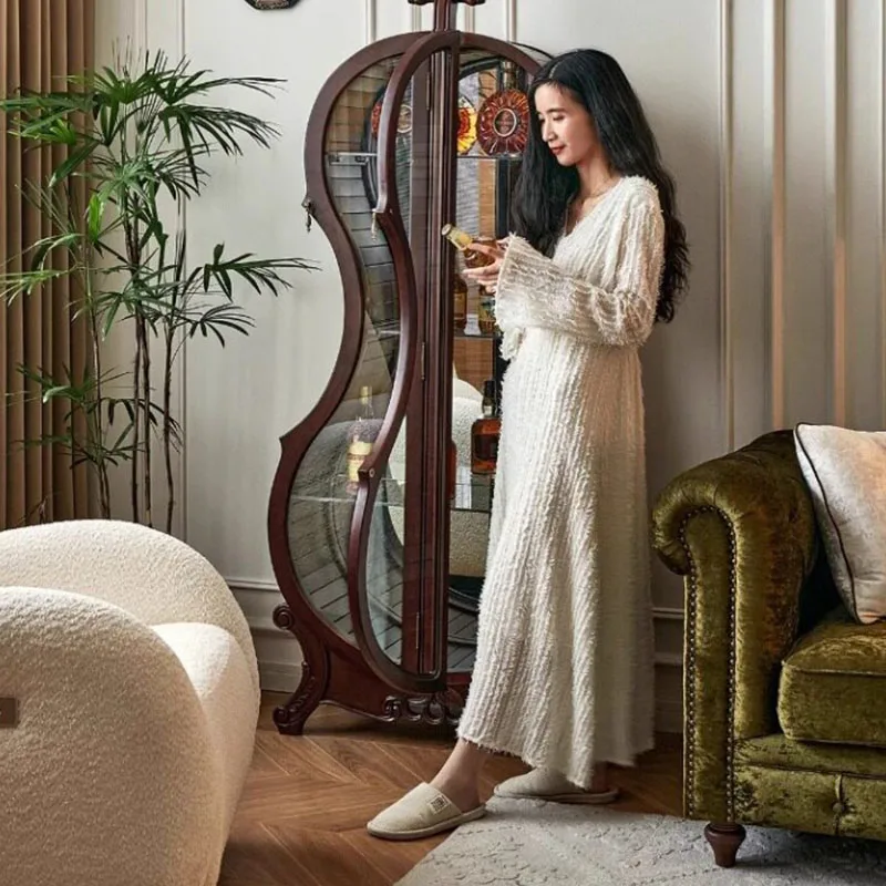 

Luxury Modern Cabinets Chinese Style Wooden Big Size Aesthetic Unique Cabinet Funky Meuble De Rangement Postmodern Furniture