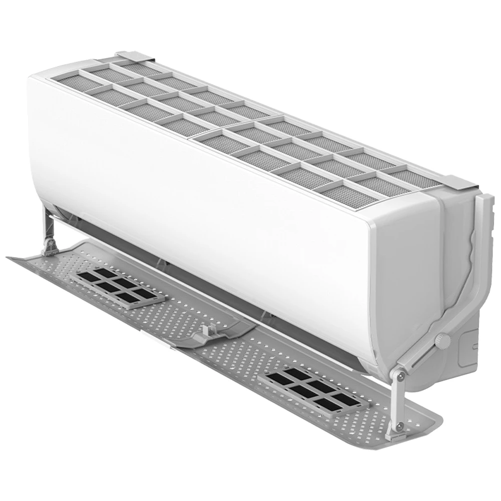Adjustable Air Conditioner Wind Deflector with Filter Cotton to Direct Airflow for a Comfortable Living Environment