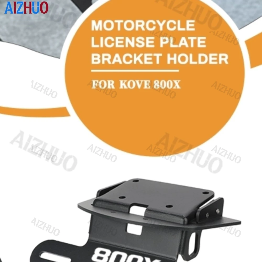 

Bumper Guard For KOVE 800 X Pro Rally Super Adventure 2024-25 2026 800X Plate Holder Tail Tidy License Fender Eliminator Bracket
