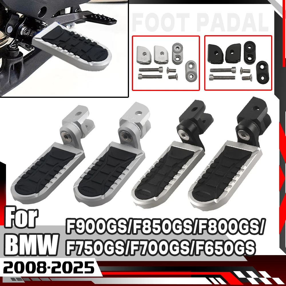 

Driver Adjustable Footrest Foot Pegs For BMW F650GS F700GS F750GS F800GS F 850GS ADV F900GS Adventure Motorcycle Parts Footpegs