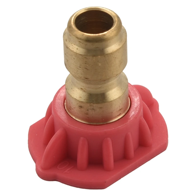 Puntas de boquilla de conexión rápida de segunda historia para lavadora de energía, chorro de jabón y enjuague, boquilla de largo alcance, 1/4 pulgadas, 4000Psi, 2 paquetes