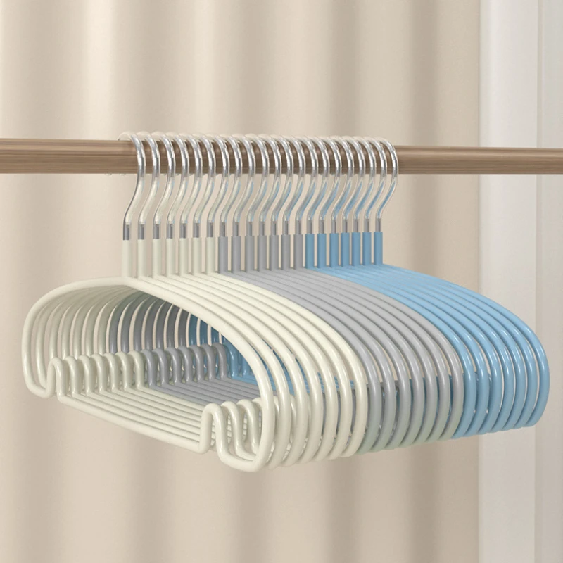 5/10pcs Simple Clothes Hanger Non Slip Dormitory Household Clothe Hanging To Prevent Clothes Deformation Clothes Storage