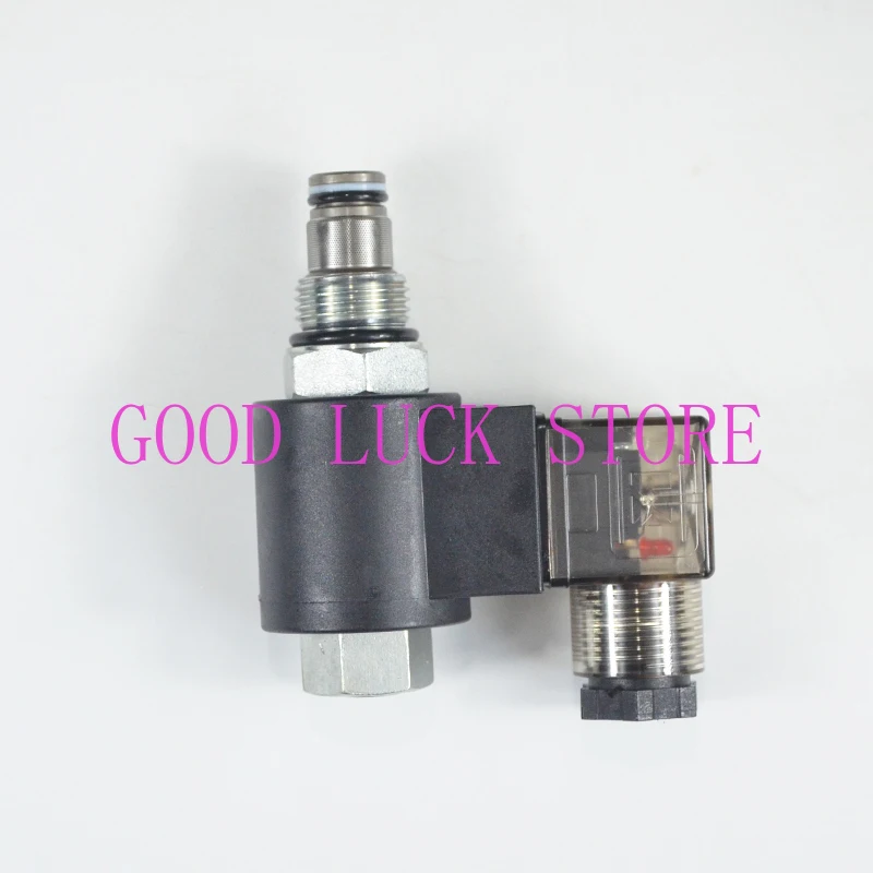 2-position 2-way Pressure Relief Normally Closed Solenoid Valve DHF08-222SV08-22SV2-08-2NCRP Threaded Insert