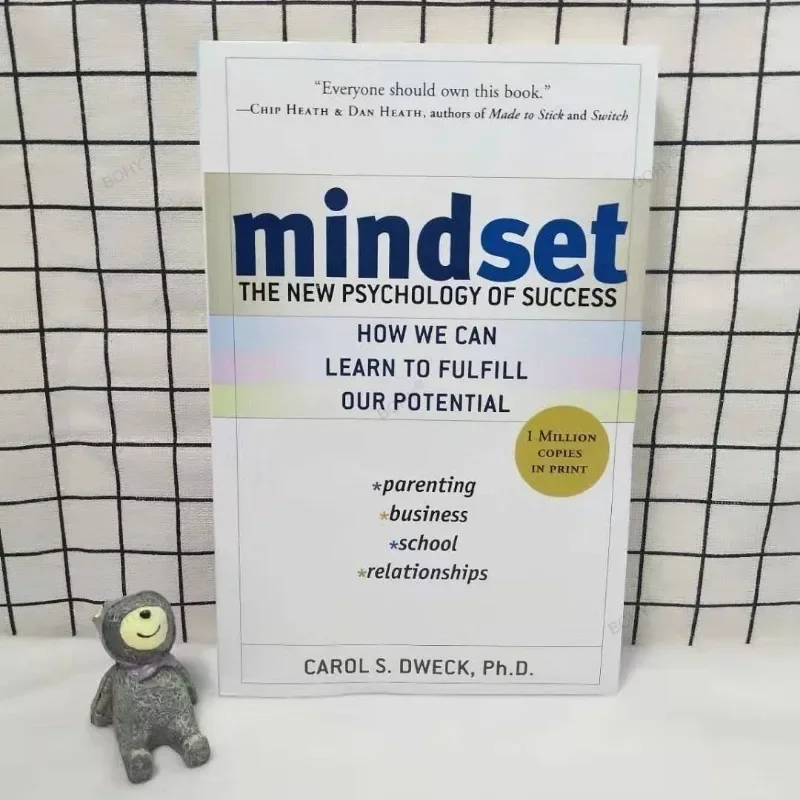 Mindset The New Psychology Of Success English Book Carol S. Dweck Вдохновляющая книга для иностранной литературы