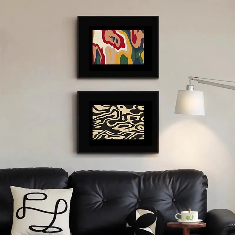 الفن جدارية الفرنسية الرجعية غرفة المعيشة الديكور اللوحة أريكة حائط الخلفية الراقية الشعور غرفة نوم معلقة اللوحة #1