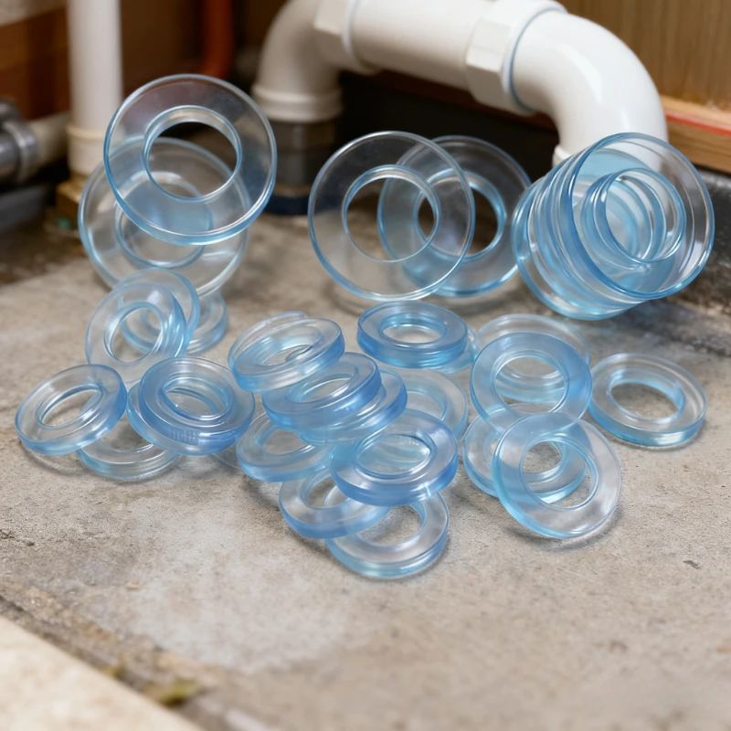 

114 шт. 1/2 "Универсальные прозрачные силиконовые шайбы (анти старения) для домашнего очистителя воды, установка дренажной трубы, герметичная