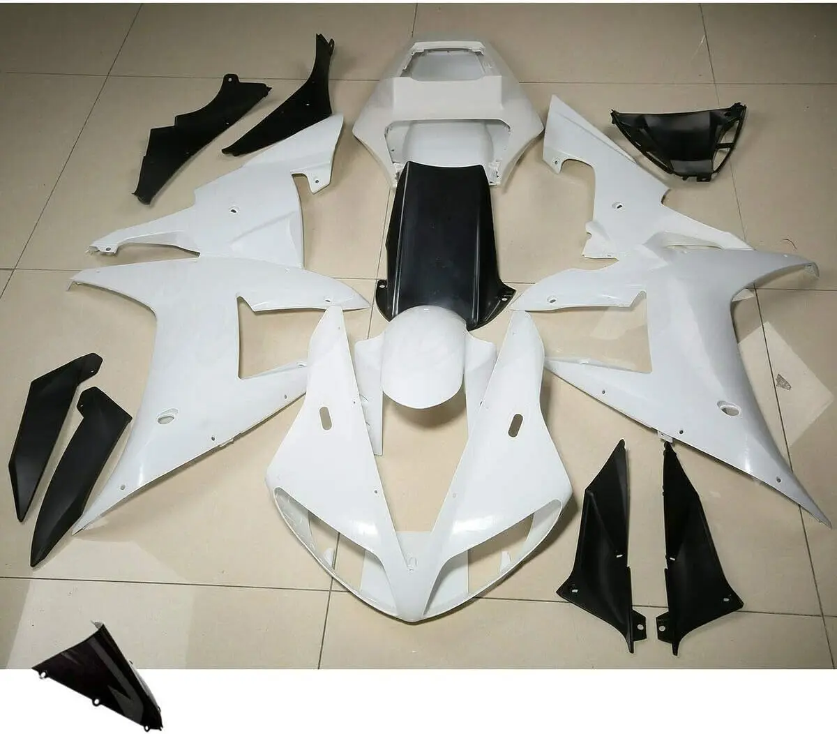 

Неокрашенный пластиковый обтекатель, комплект кузова, подходит для YAMAHA YZF R1 YZF-R1 2002 2003,