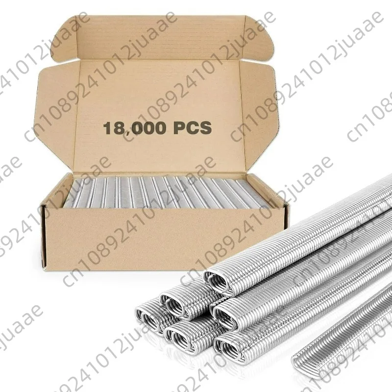 10000 Uds/18000 Uds. Clavo tipo C galvanizado C17/C24 clavo tipo C galvanizado jaula para pollo asiento de coche fijación de malla clavo SC760/SC7C/SC7E