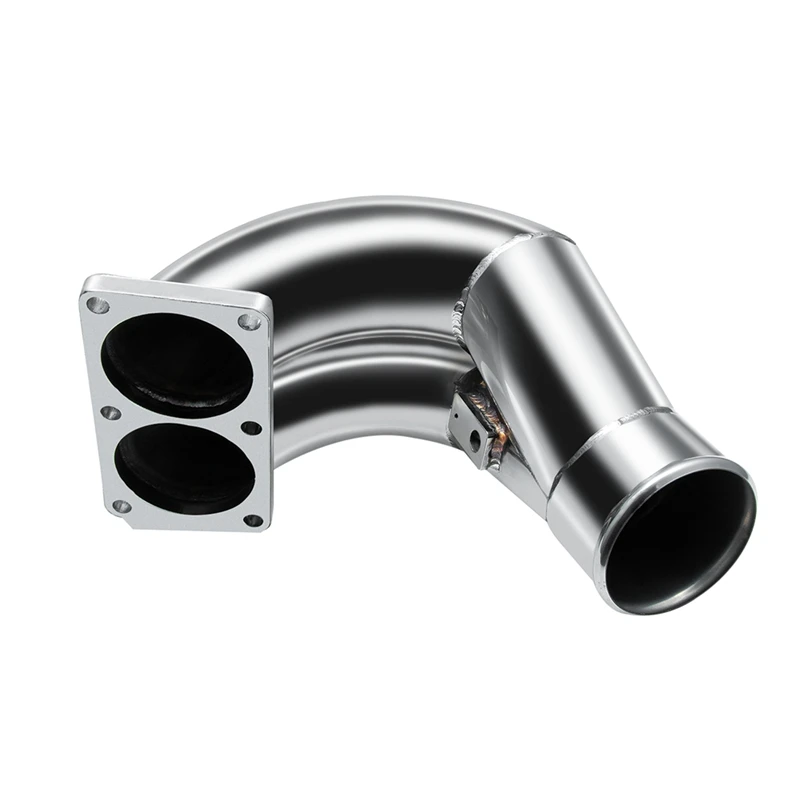 3.5Inch Raw Intake Elbow For Dodge Ram 2500 3500 6.7L Cummins Turbo Diesel 2007-2018 Stainless Steel