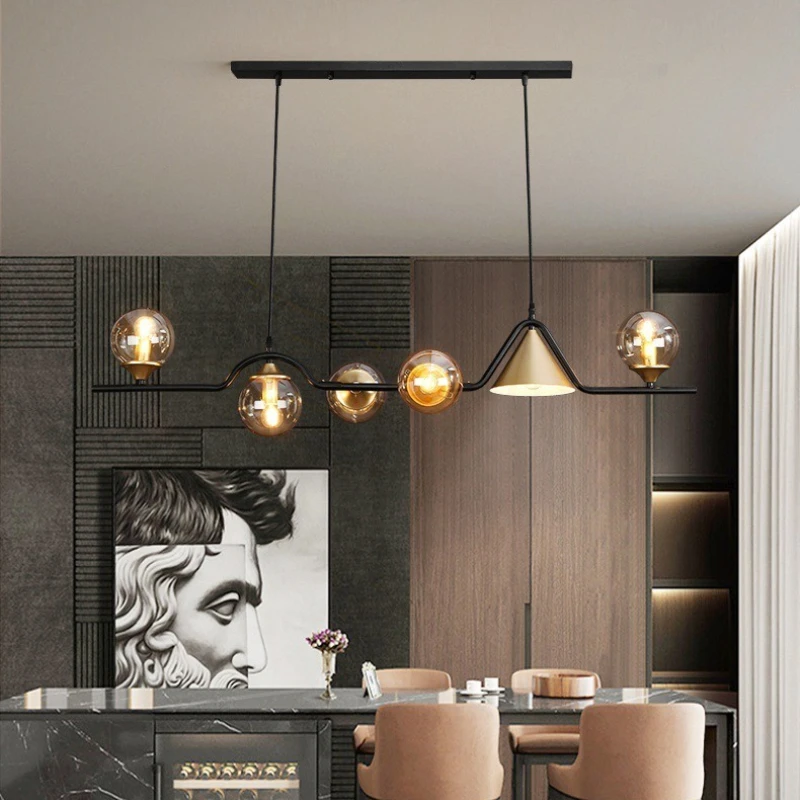 مصمم ماجيك فول فقاعة قلادة أضواء الشمال شخصية بار المطبخ جزيرة مقهى مطعم مصباح معلق ديكور داخلي #4