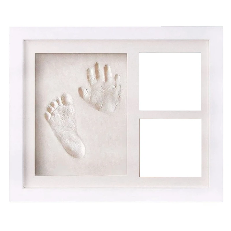 Baby Clay Handprint And Footprint Kit - Baby Shower Gifts And Perfect Nursery Room Decoration