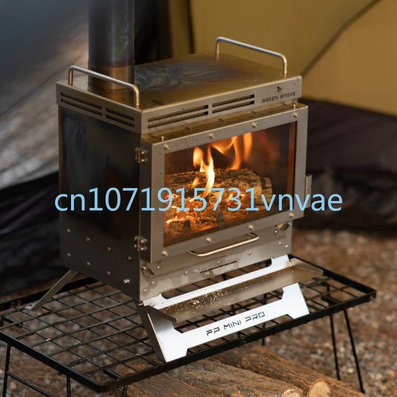 

Greenstove FP Mini Ti 2.0 Outdoor Firewood Stove Camping Tent Stove