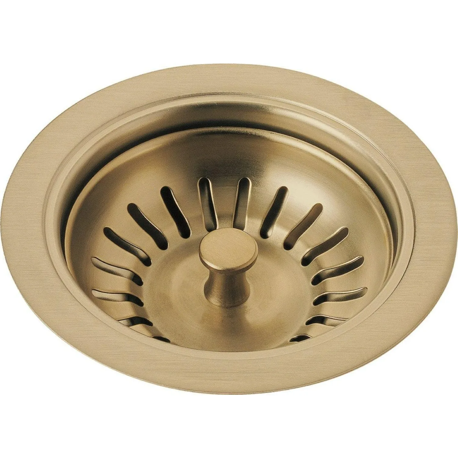 Flange and Strainer, Kitchen Sink, Champagne Bronze