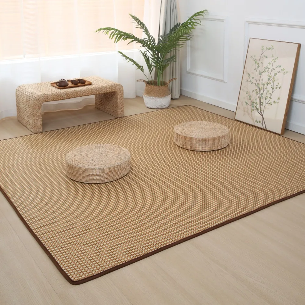 Rattan  mat carpet climbing mat baby living room bedside tatami mat bedroom ice silk dormitory mattress