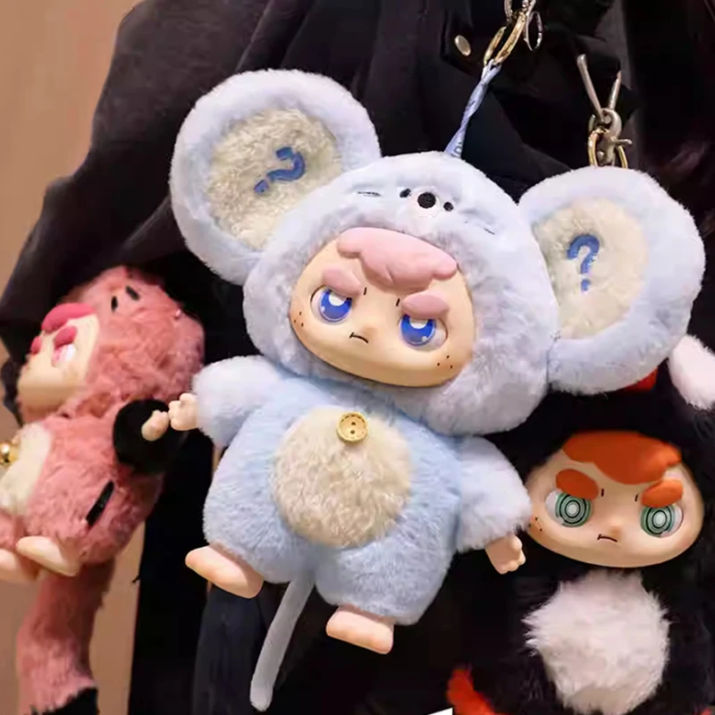 ماتاتا يكون شقي كلية سلسلة صندوق أعمى لطيف الحيوان أنيمي دمية مفاجأة حقيبة Kawaii الفينيل أفخم دمية حقيبة غامضة قلادة اللعب