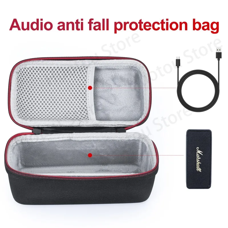 Storage Bag for MARSHALL EMBERTON, A Secure Gadget Storage Solution for Drop and Scratch Resistant