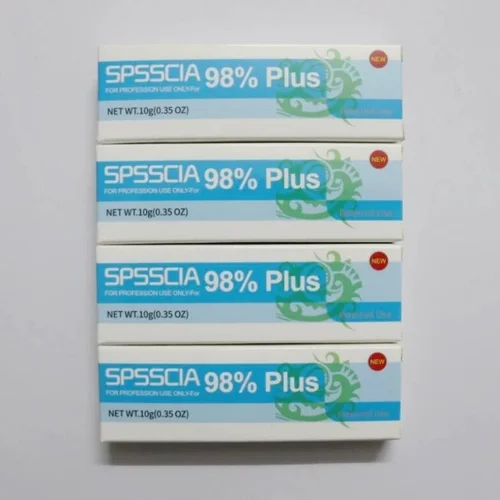 Nueva llegada 98% AZUL SPSSCIA crema de tatuaje antes del cuidado posterior permanente A & D reparación maquillaje Piercing ceja labios cuerpo piel