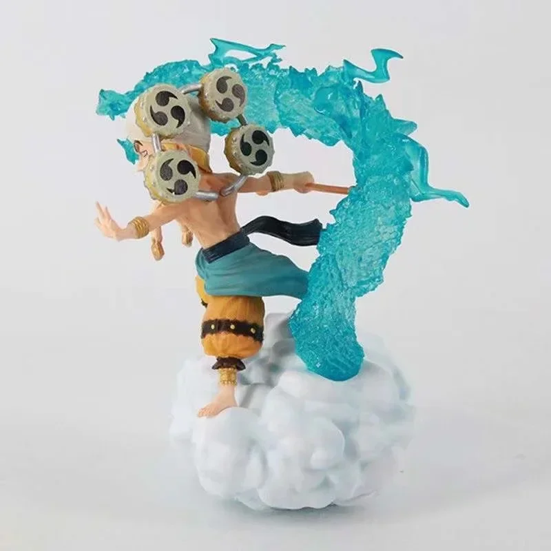 أنيمي قطعة واحدة ديو إنيل معركة الإصدار. مجموعة تمثال GK PVC نموذج enfants jouets poupée cadeaux 11 سم