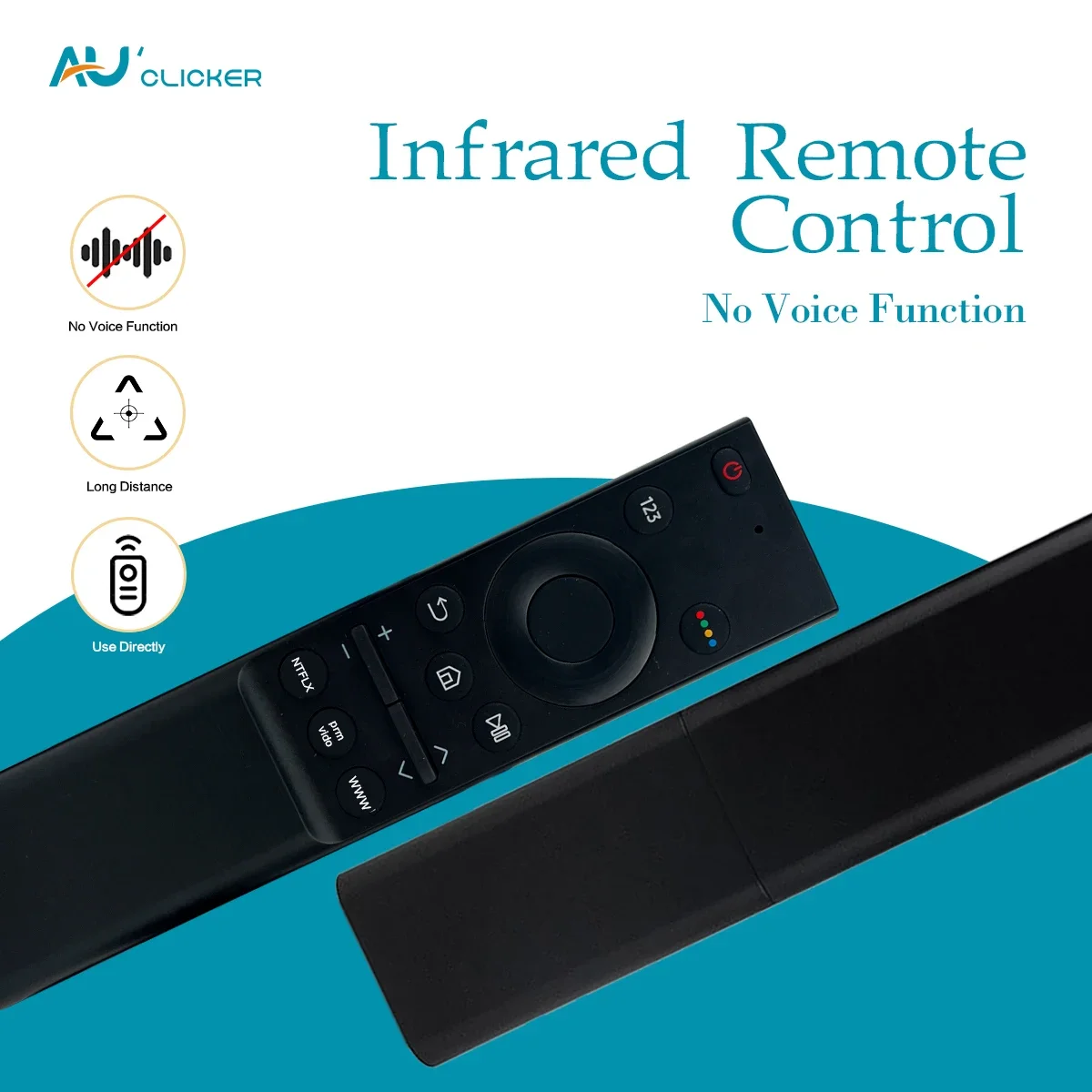 New BN59-01358D Remote Replacement for Samsung TV UE55AU7100U UE65AU7100U UE50AU7100U UE58AU7570U UE55AU7140U UE65AU7170U