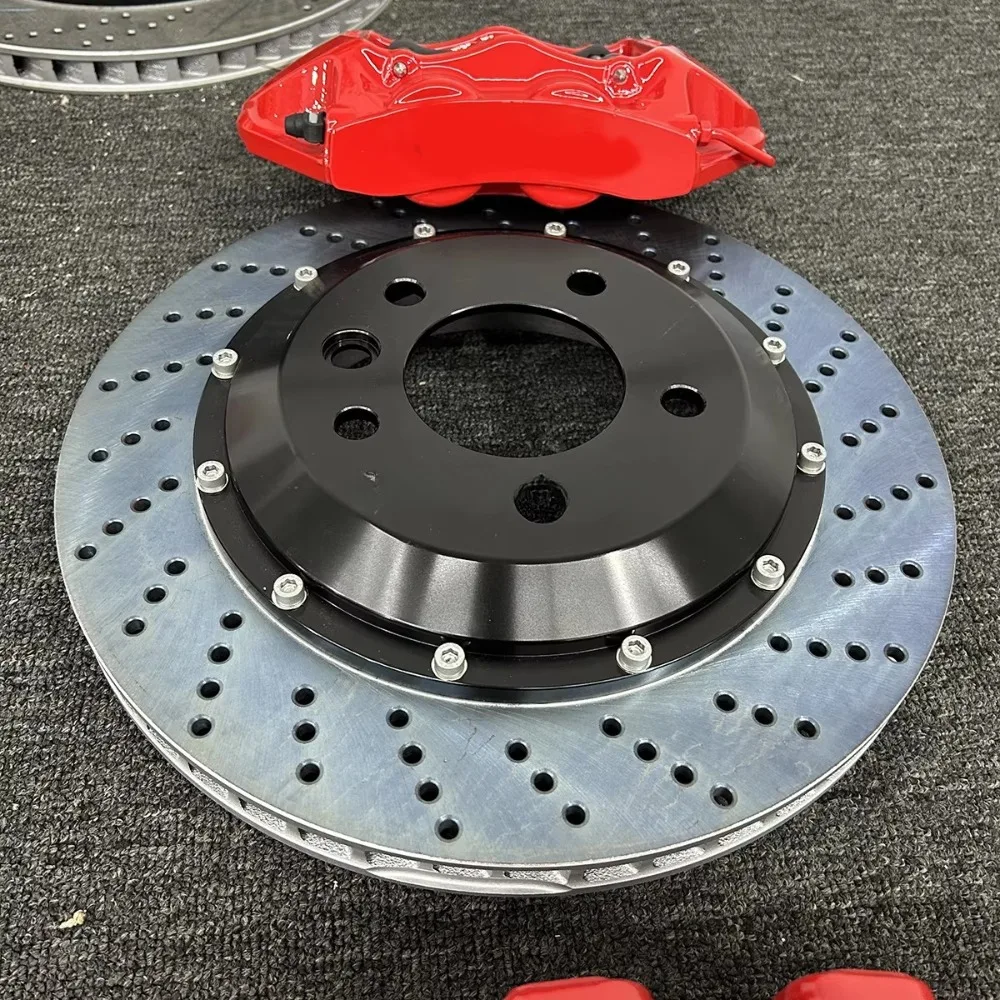 

20Z 6 Cans Brake Caliper 380mm 402mm Aluminum Color Universal Large Brake Caliper Kit